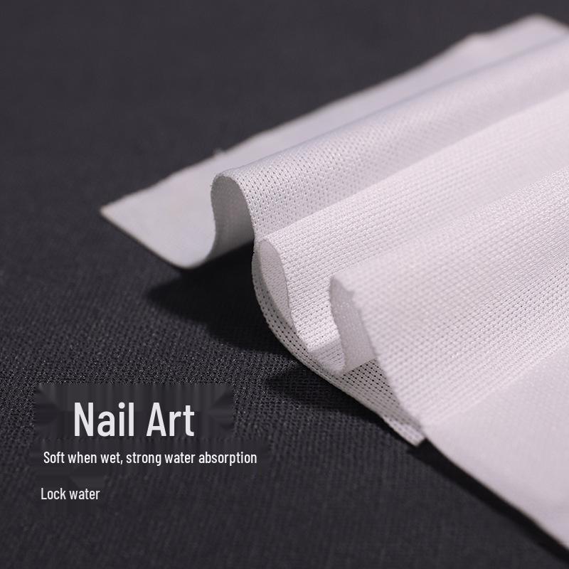 Lint-Free Nail Polish Remover Wipes - 400 Pcs, Gentle Cotton Pads for Gel Polish Removal Without Dust or Damage