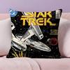 Science Fiction Movie S-Star Trek Pillow Case Ultra Soft Skin Friendly Fabric Cloud Like Comfort & Concealed Zipper
