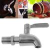 Stainless Steel Beverage Drink Dispenser Wine Barrel Spigot / Tap / Faucet Top Sale