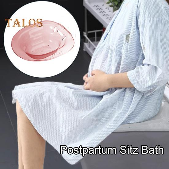 Hemorrhoids Sitz Bath Large-Capacity Wide Seating Area Anti-Overflow Toilet Wide Seat Universal Fit Sitz Bath