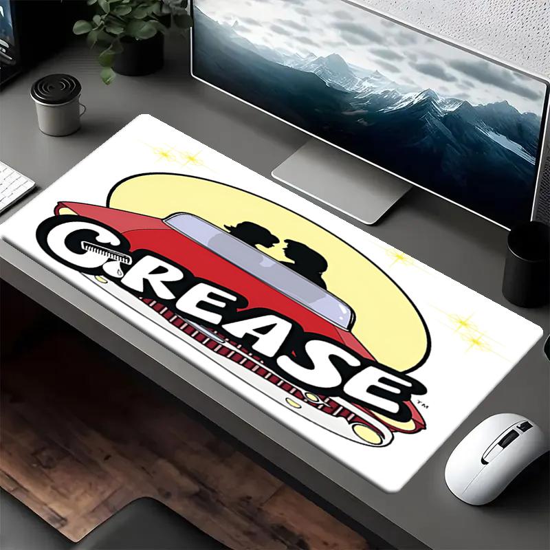 Grease Theme Mouse Pad, Non Slip Rubber Base, Multifunctional Office & Home Decor, Perfect for Workspace Personalization.