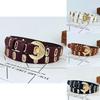Pu Leather Womens Punk Hollow Casual Belt With Alloy Buckle For Fashion Jeans And Office Wear