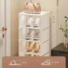 Fashion Wall Corner Shoes Shelf Adjustable Shoe Cabinet Multiple Layers Shoe Rack  Living Room
