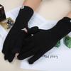 Touch Screen Gloves Autumn and Winter Warm Finger Gloves Thickened Warm Knitted Wool  Korean Student Gloves
