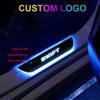 Car door Sill light logo Projector lamp Power Moving LED Welcome Pedal For Suzuki Swift car Accessories