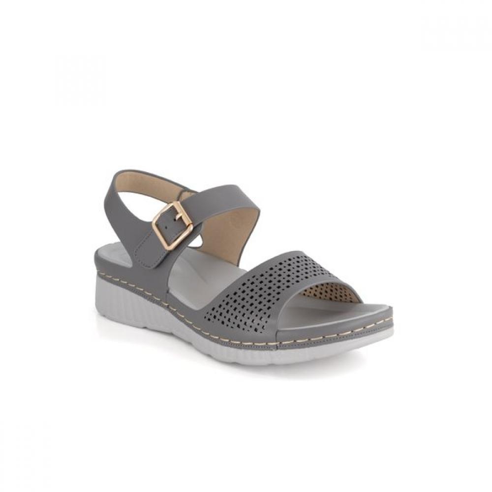 Vainer Women Comfort Sandal Gray 225