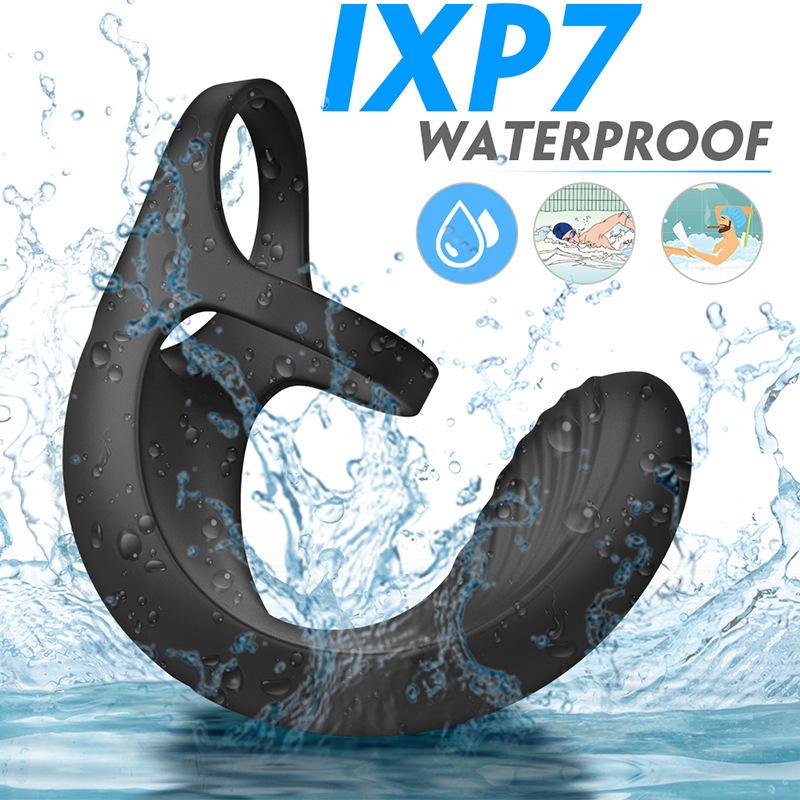 Penis Ring Vibrator for Men Delay Ejaculation Remote Control Vibrator Perineal Massage Adult Sex Toy