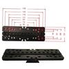 Corrosion Resistant Kayak Fishfinder Mounting Plate Rack Base Universal Silicone Bracket For Fishing Equipment Stability