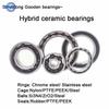 6806 Stainless Steel Hybrid Ceramic Bearing 30x42x7 Mm ABEC-7 Bicycle Bottom Brackets & Spares 6806RS Si3N4 Ball Bearings