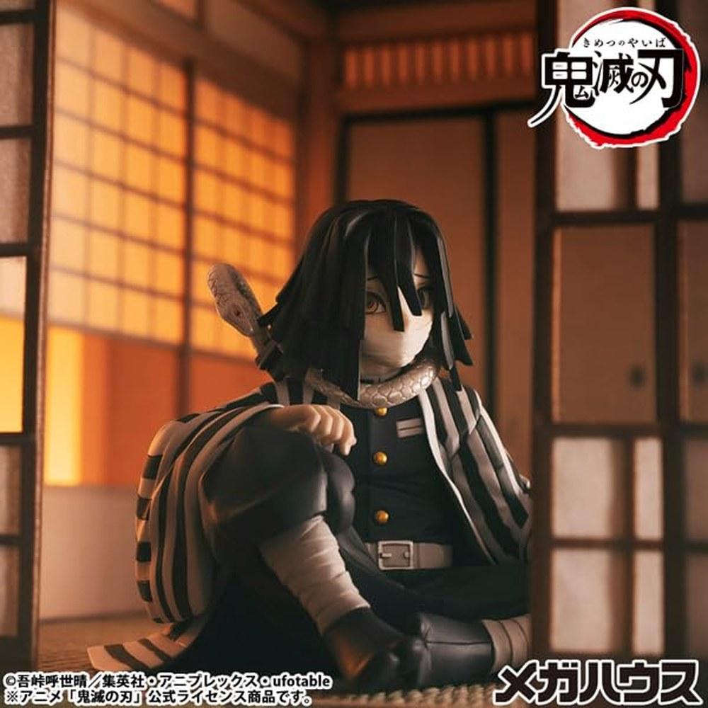 MegaHouse BIJUTERIE. Seria Demon Slayer Kimetsu no Yaiba Iguro Obanai Figurină Completă de Mână