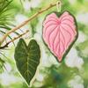 Plant Leaf Hanging Hand Towel for Kitchen and Bathroom