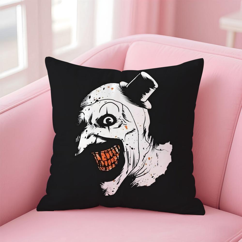 Terrifier Film coole Kissenhülle Bequeme Wendekissenhülle Ideal für Auto Sofa Schlafzimmer & Mehr