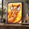 5D Diamond Painting Eevee DIY Full Drill Diamond Art Kit Home Decoration