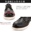 KIXSTAR Casual Wide Size Men's Shoes, Boots/Sneakers, Lightweight, Waterproof, Fit, 3E, Stylish, Black, 27.5cm