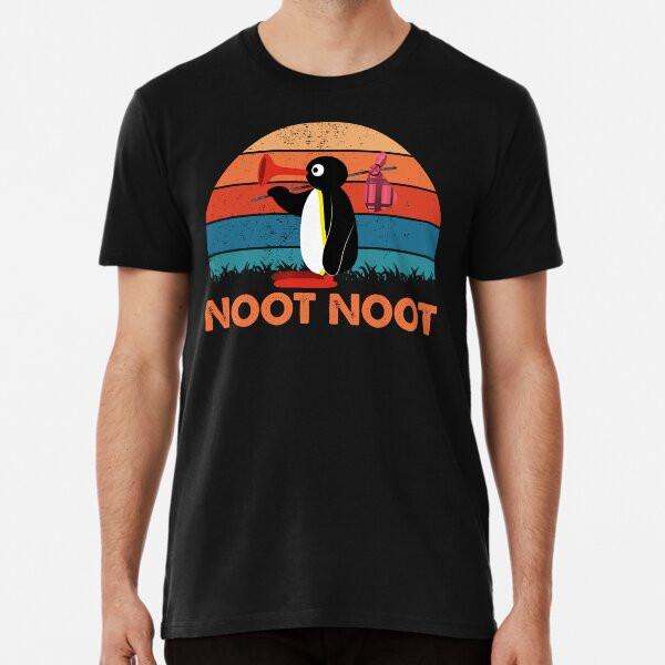 Noot Noot Pingu - Retro Vintage Animal Cute T-Shirt S-5XL Best T-Shirt