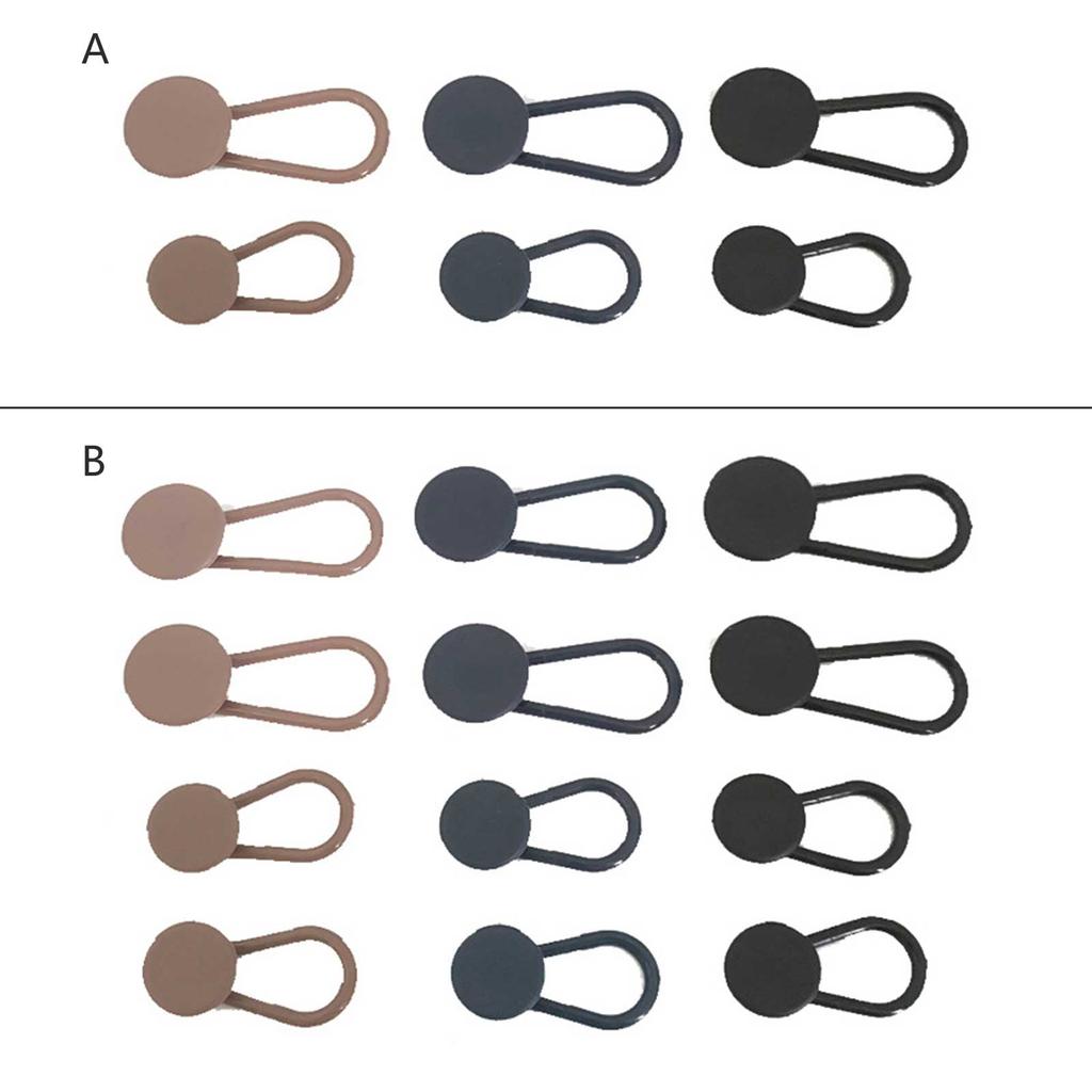 Flexible Button Waist Extenders for Pants 6-Pack 12-Pack for Men and Women Pants Shorts Skirts Jeans Extender Buttons