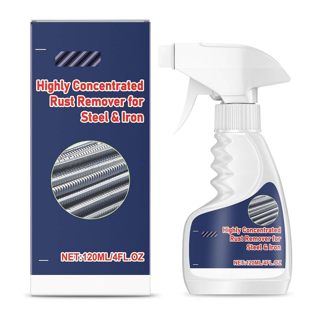 

120ml Heavy Duty Rust Remover Spray Fast Acting Rust Dissolver Anti-Rust Coating surface safety Widely applicable Tools Cleaner