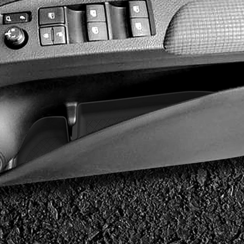 ZUNDUO Door Side Box Door Side Tray for Toyota Sienta 170 Series XP17 2nd Storage Storage Door Handle Lower Small Item ABS No Scratch Protective