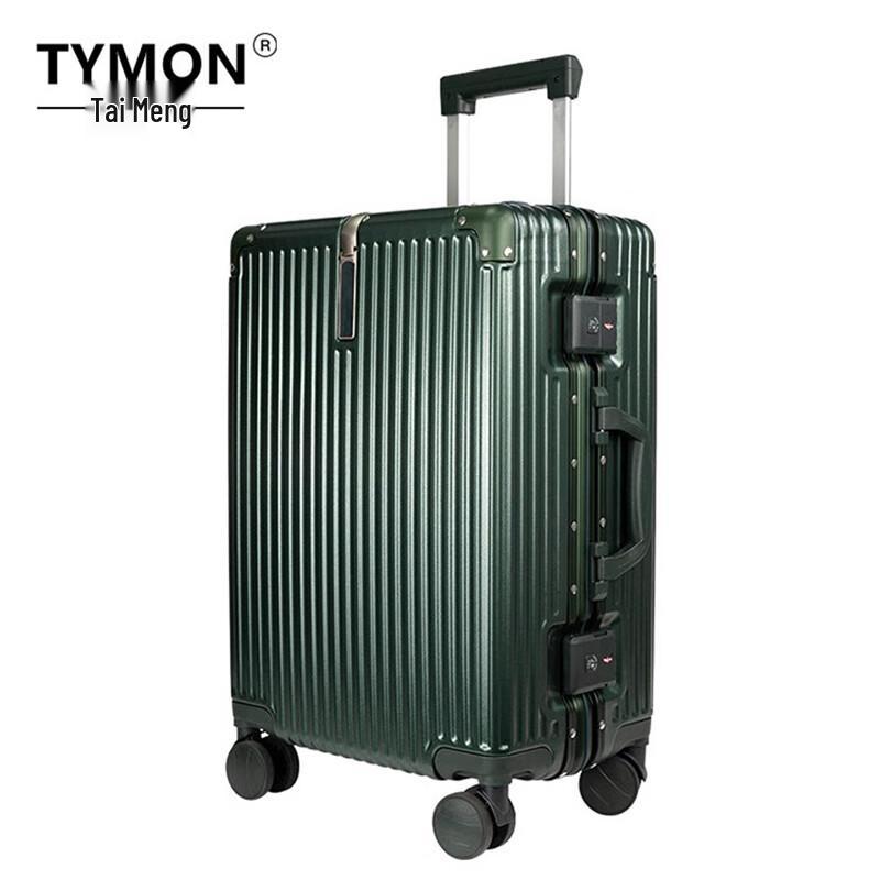 Tymon Floral Poetic Aluminum Frame Hardside Luggage