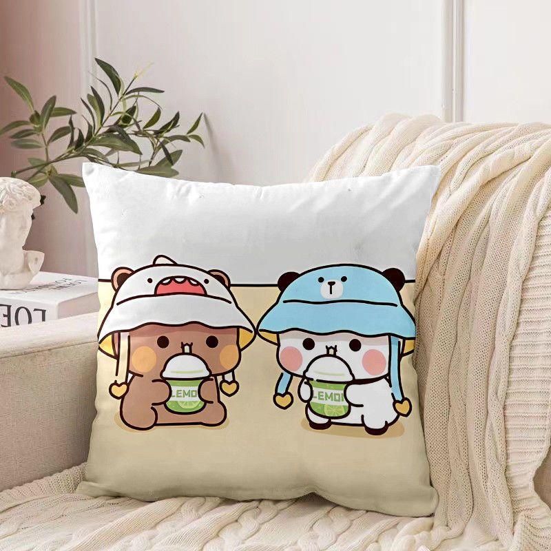 Cute Cartoon Red Panda Throw Pillows, Sofa Cushions, Nap Pillows, Birthday Gifts