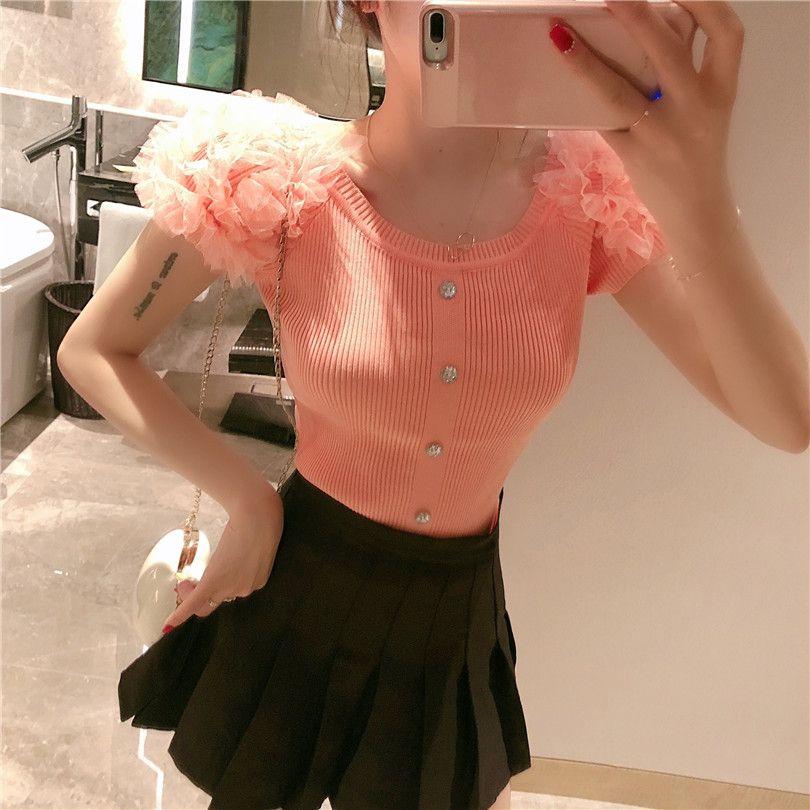 

Лучшая женская футболка с чувством сердечности, модная, шикарная, темпераментная, облегающая, с короткими рукавами, для лета L