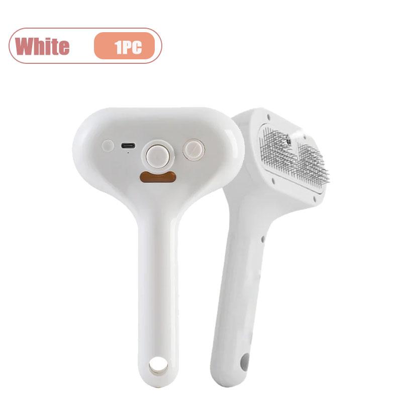 

Pet Deshedding Spray Brush USB Charging for Cats Dogs Hair Removal Detangling Grooming Tool Water Steam Styling Accessories