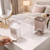 Versiegelter Kosmetik-Wattepads-Halter Kunststoff-Nagellackentferner-Tücher-Organizer Kosmetik-Organizer für Schlafzimmer