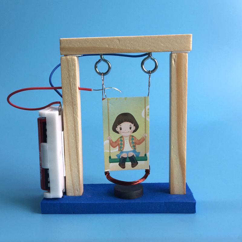 

DIY Electromagnetic Pendulum Kit for Primary Students: Creative, Hands-On Puzzle Assembly.