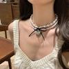 Pendant Necklace Trendy Neck Jewelry Double Layer Necklace for Any Occasions