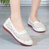 2023 Summer Sandals Women's  Flat Shoes Mesh Breathable Hollow Casual Shoes Soft Sole Anti Slip Flat Shoes