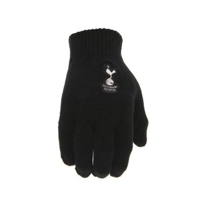 Childrens/Kids Knitted Crest Gloves