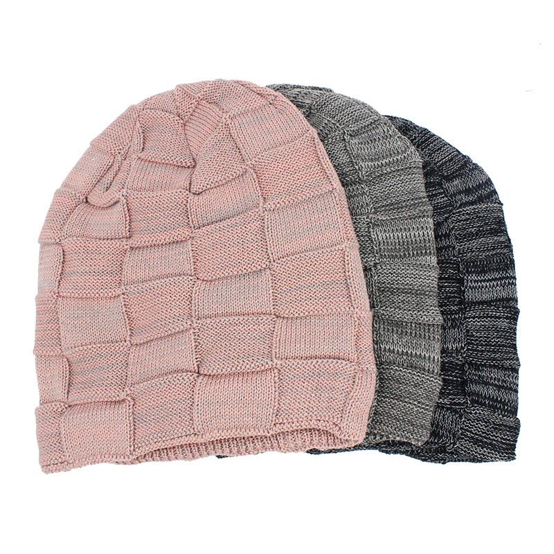 Women Men Winter Warm Hat For Adult Unisex Outdoor New Wool Knitted Beanies Skullies Casual Cotton Hats Cap