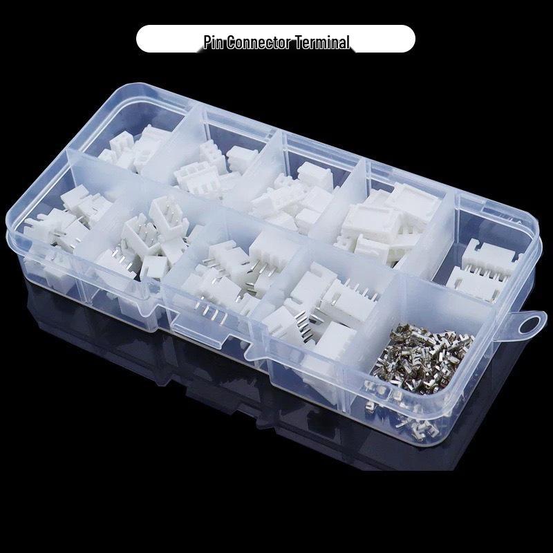 230-teiliges XH2.54mm Anschlussklemmen-Steckverbinder-Kit (2P/3P/4P/5P)