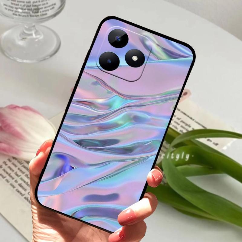 Für Realme Note 50 Hülle Stoßfest Weiches TPU Silikon Handyhülle Für Realme Note 50 Funda Note50 RMX3834 Capa Tiere Cartoon