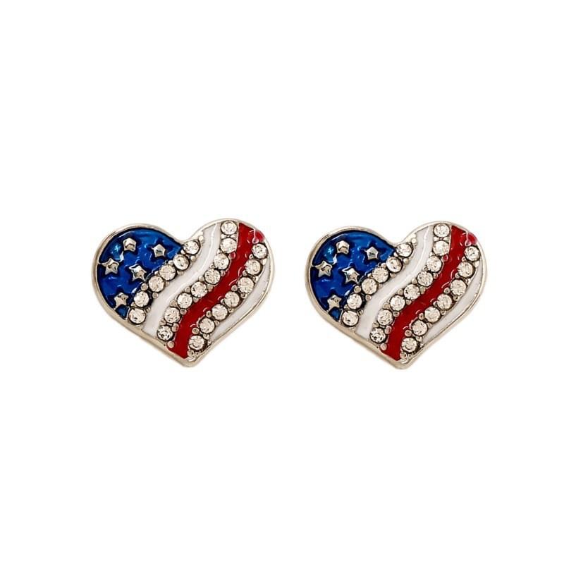 

Модный сплавной набор украшений с формами сердца и звезды для повседневной женской одежды HeartEarrings