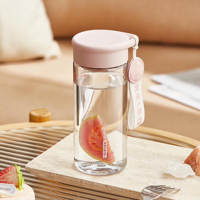 RELEA Aesthetic Portable Direct-Drink Tritan Water Bottle