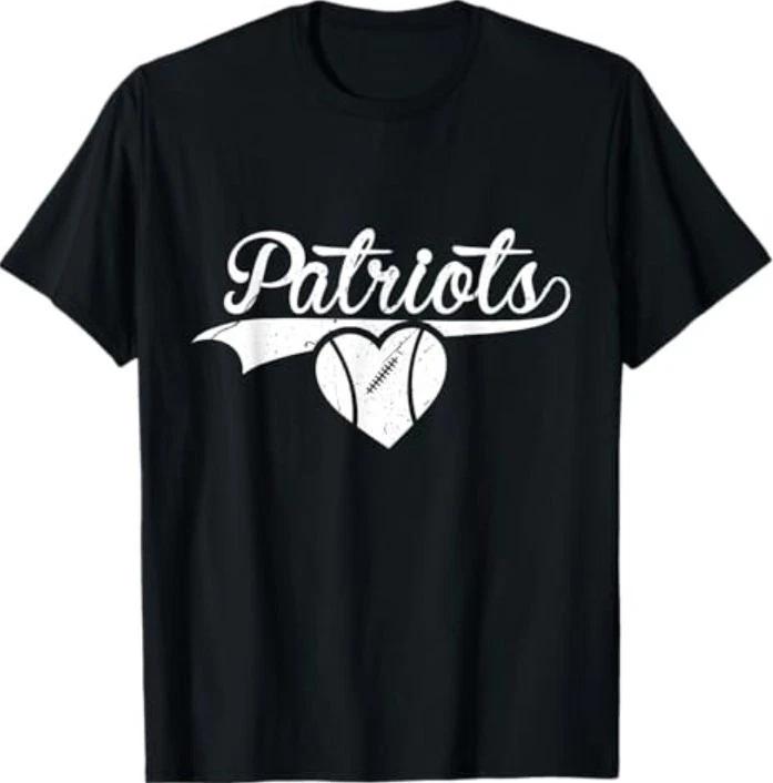 

Patriots Sports Team High School Men Women T-Shirt 2XL