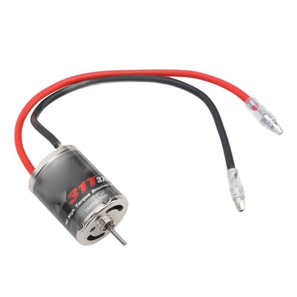 Silnik szczotkowy 370 31T Niski poziom hałasu Stal nierdzewna Duża Torsja Uniwersalny Pasuje do Axial SCX24