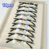 9pcs Reading Glasses Blue Light Blocking Glasses Rimless High-Definition Presbyopia Glasses for Women and Men +1.0 - +4.0