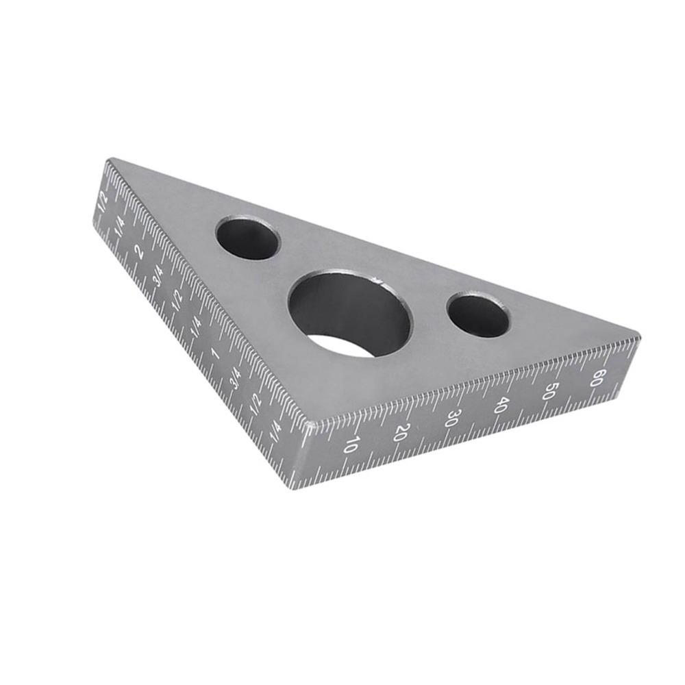 Aluminum Alloy Right Angle Ruler Layout Square  For DIY Woodworking Workshop