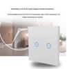 WiFi Smart Home Touch Switch with Alexa Voice Control, European Standard 86 Panel, Mobile Remote Operable