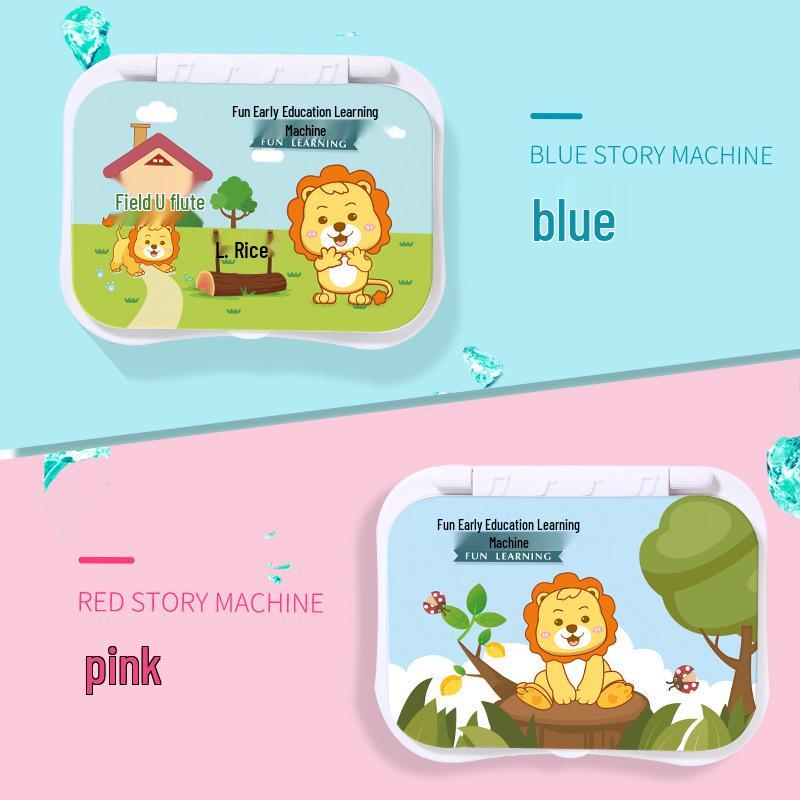 Bilingual Children's Learning Toy: Smart Cartoon Mini Reader