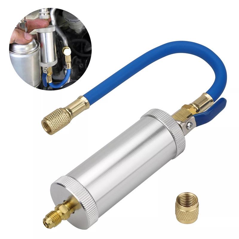 Frozen Oil Injector Car AC Refrigerant Charging Tool for R134A R12