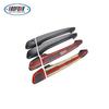 Real Dry Carbon Fiber Door Handle Cover Stick on Style Outside Door Cover Exterior Trim for Toyota Lexus ES IS GS 2016-2018