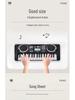 Piano Teclado Eletrônico Educacional Infantil de 37 Teclas