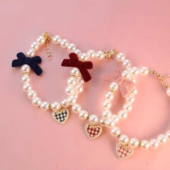 Очаровательное легкое ожерелье-бантик для домашних животных — фото 7