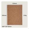 Leathercraft Cork Board Dense with Pin Storage Guarding Sheet for