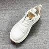 2025 Summer New Men's Casual Leather Shoes Genuine Leather Men's White Shoes Trendy Clown Shoes Versatile Men's Shoes Shoes
