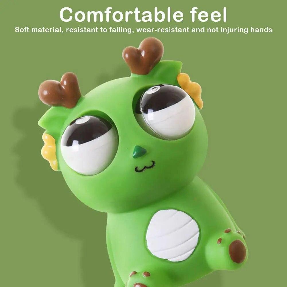 Jucării amuzante Eyeball Burst Squeeze Dragon Pinch Jucării Adulti Copii Reducerea stresului Jucărie creativă de decompresie