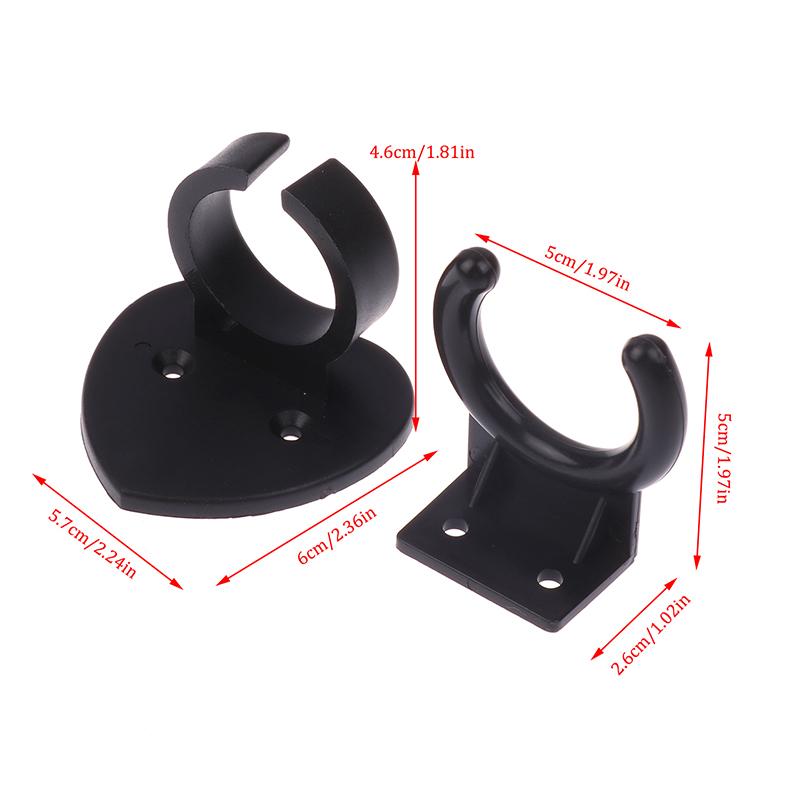 1Pc Microphone Hook Holder Microphone Hanger Wall Mount Microphone Holder Universal Clip Stand Microphone Fixed Holder